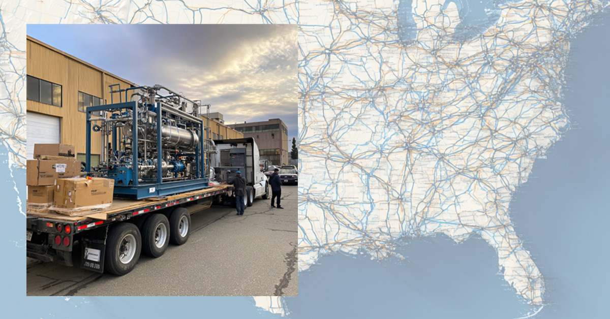 Modular systems build ship test