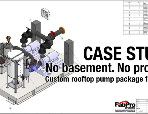 Case study: rooftop pump package for the National Aviation Research and Technology Park.
